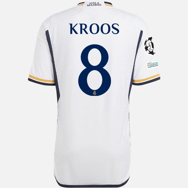 Adidas Man's Toni Kroos Real Madrid 23/24 Authentic Home Jersey