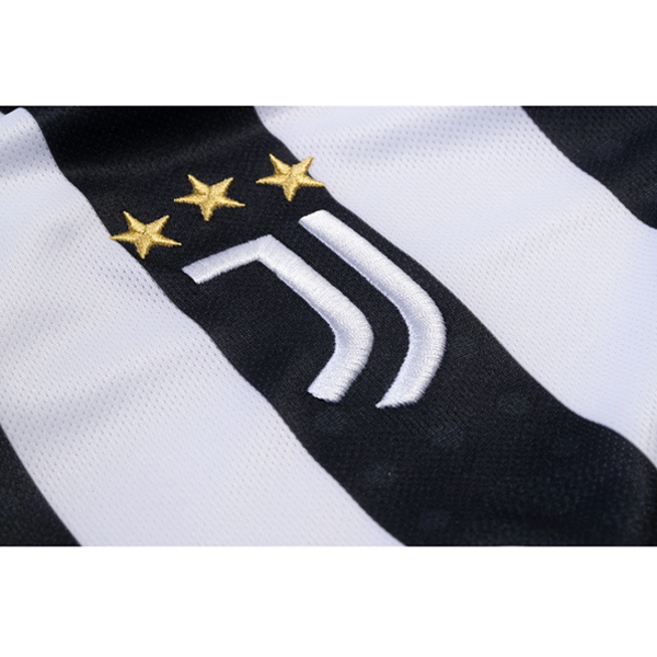 adidas Juventus Cristiano Ronaldo Home Jersey w/ Champions League Patches 21/22 (White/Black)