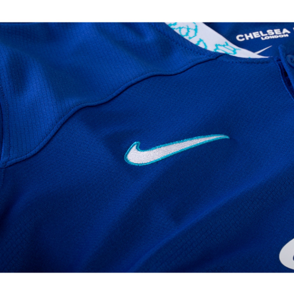 Nike Chelsea Mudryk Home Jersey w/ EPL + Club World Cup Patches 22/23 (Rush Blue)