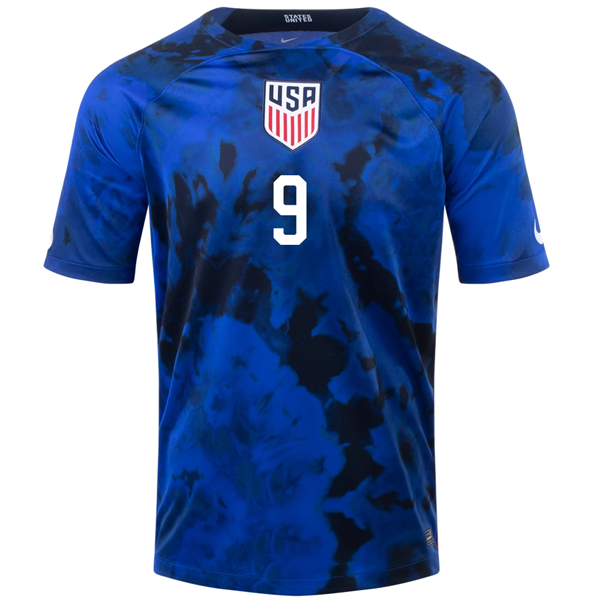 Nike United States Jesus Ferreira Away Jersey 22/23 (Bright Blue/White)