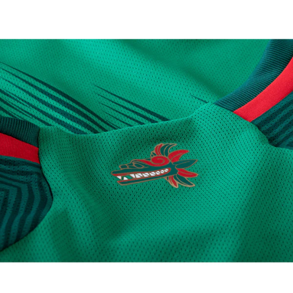 adidas Mexico Home Long Sleeve Jersey 22/23 (Vivid Green)